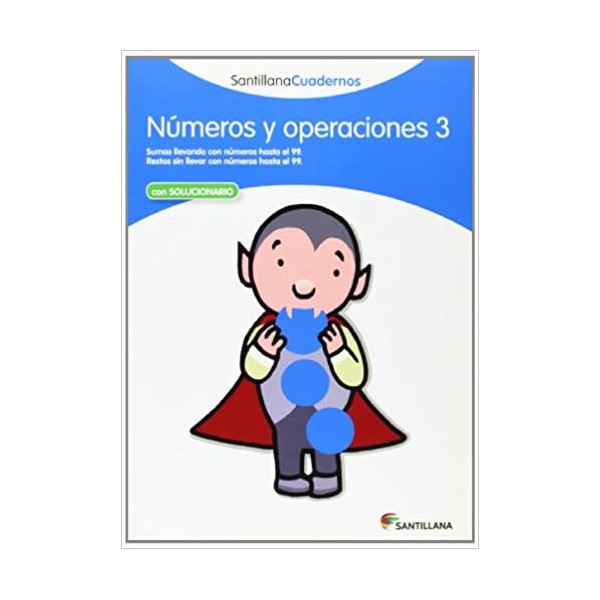 NUMEROS Y OPERACIONES 3 SANTILLANA CUADERNOS