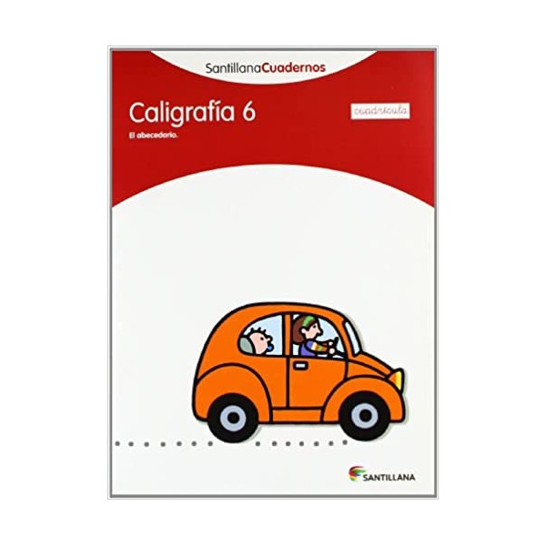 CALIGRAFIA 6 CUADRICULA SANTILLANA CUADERNOS