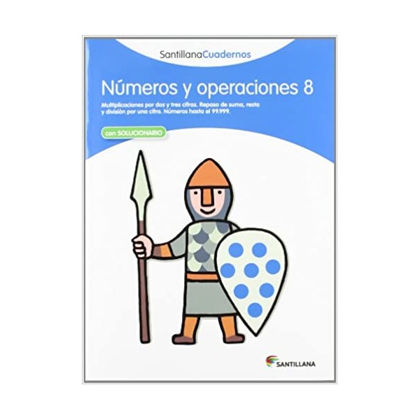 NÚMEROS Y OPERACIONES 8 SANTILLANA CUADERNOS