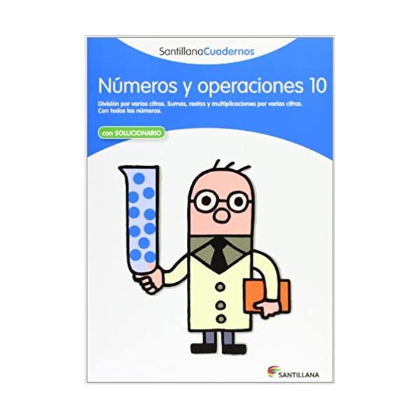 NUMEROS Y OPERACIONES 10 SANTILLANA CUADERNOS