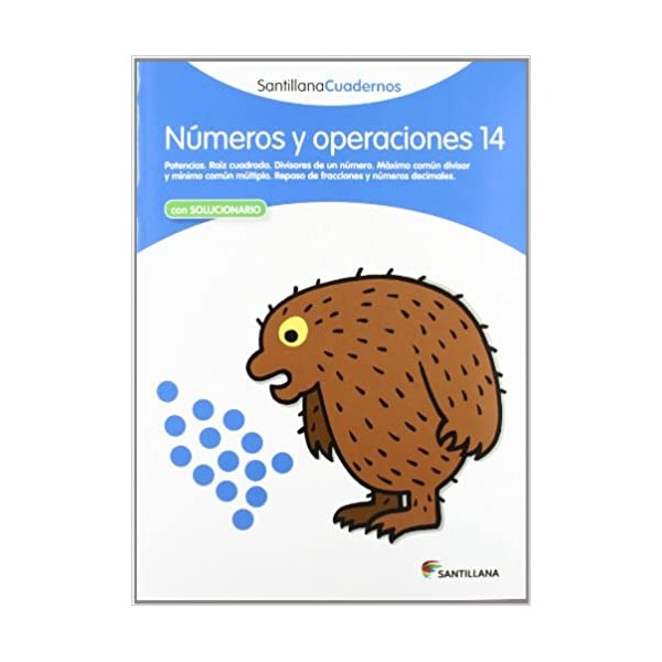 NÚMEROS Y OPERACIONES 14 SANTILLANA CUADERNOS