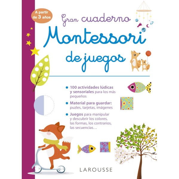 Gran cuaderno Montessori de juegos