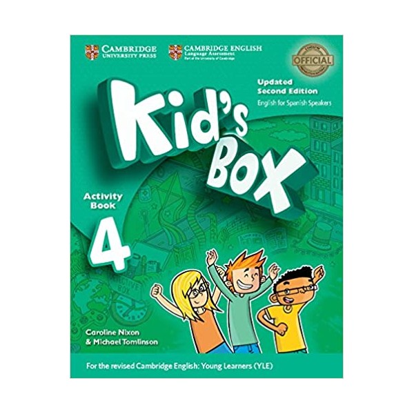 Kid?s Box Level 4 Activity Book with CD ROM and My Home Booklet Updated English for Spanish Speakers