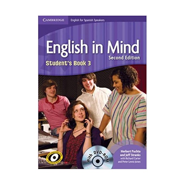 English in Mind for Spanish Speakers Level 3 Student?s Book with DVD-ROM Enseñanza secundaria