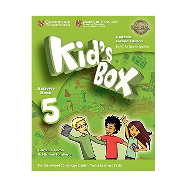 Kid?s Box Level 5 Activity Book with CD ROM and My Home Booklet Updated English for Spanish Speakers