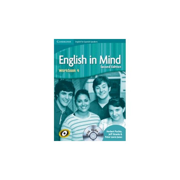 English in Mind for Spanish Speakers Level 4 Workbook with Audio CD 2nd Edition