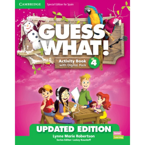 Guess What! Level 4 Activity Book with Digital Pack and Home Booklet Special Edition for Spain Updat