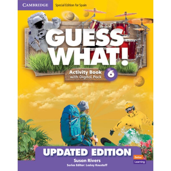 Guess What! Level 6 Activity Book with Digital Pack and Home Booklet Special Edition for Spain Updat