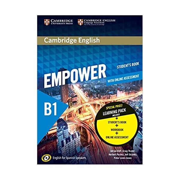 Cambridge English Empower for Spanish Speakers B1 Student?s Book with Online Assessment and Practice