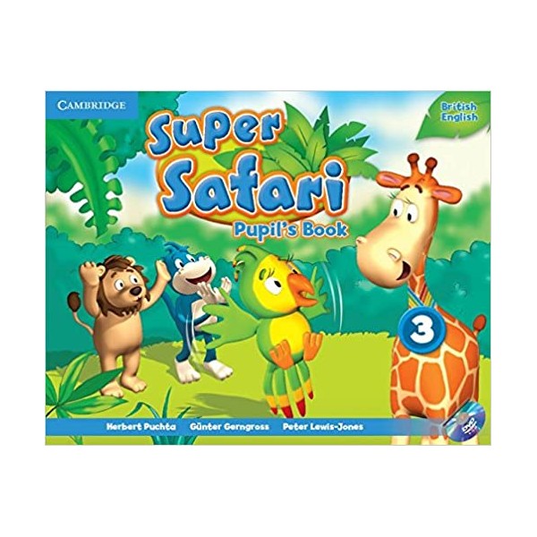 Super Safari Level 3 Pupil?s Book with DVD-ROM