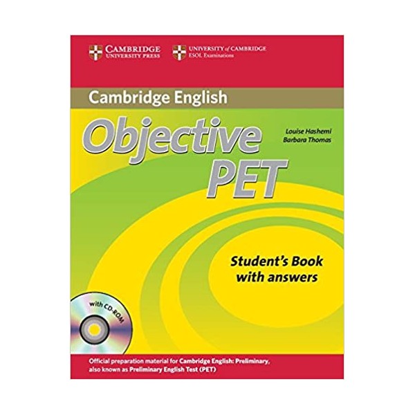 Objective PET Self-study Pack (Student?s Book with answers with CD-ROM and Audio CDs(3)) 2nd Edition