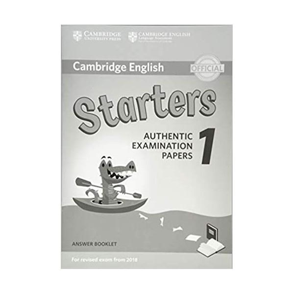 Cambridge English Young Learners 1 for Revised Exam from 2018 Starters Answer Booklet