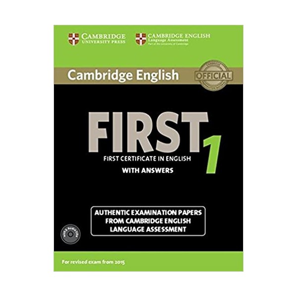 Cambridge English First 1 for Revised Exam from 2015 Student?s Book Pack (Student?s Book with Answer