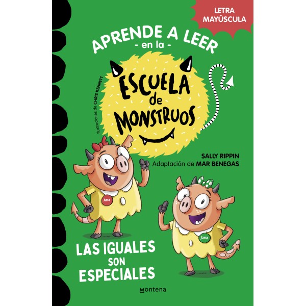 Aprender a leer en la Escuela de Monstruos 3 - Las iguales son especiales