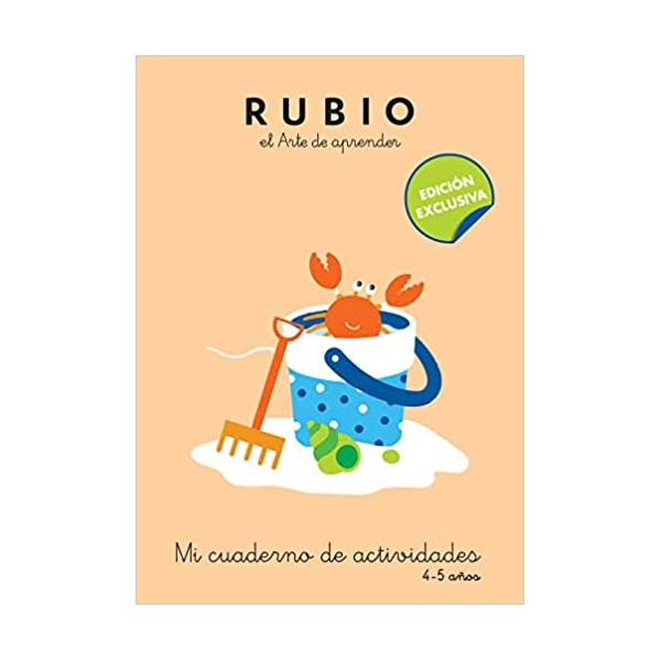 Mi cuaderno de actividades: 4 - 5 años (edición exclusiva) (Rubio. El arte de aprender)