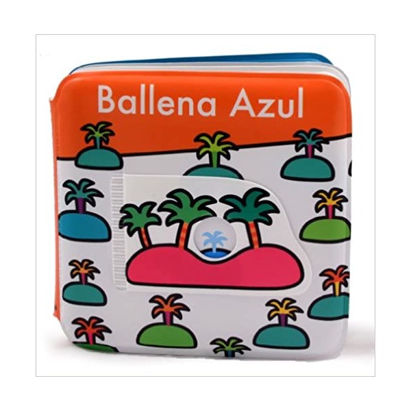 Libro de baño: BALLENA AZUL