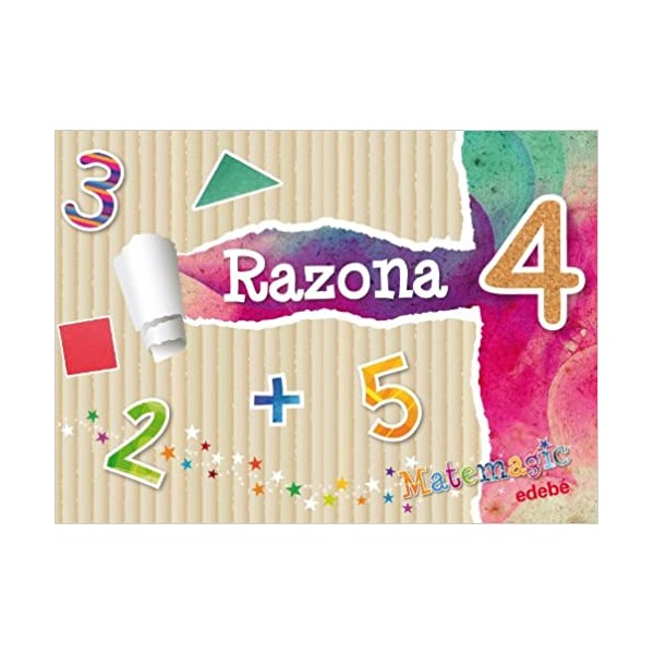 Matemagic, Razona 4 Educación Infantil. Cuaderno