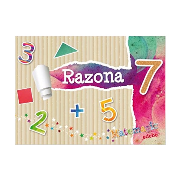 Matemagic, Razona 7 Educación Infantil. Cuaderno