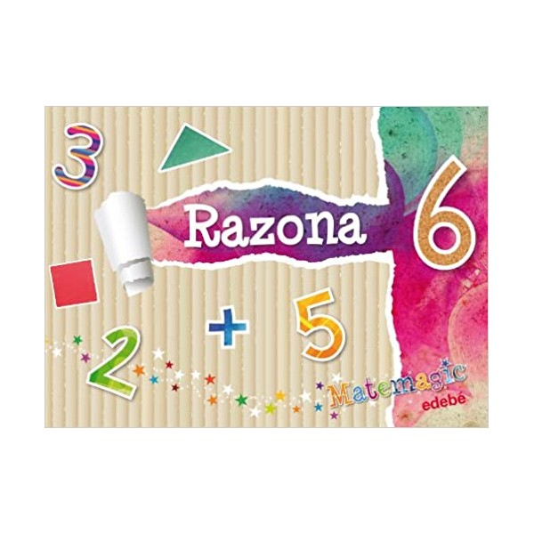 Matemagic, Razona 6 Educación Infantil. Cuaderno