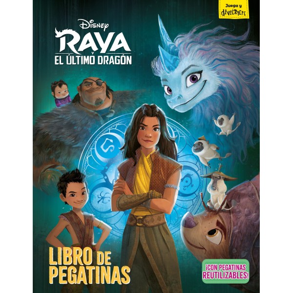 Raya y el último dragón. Libro de pegatinas