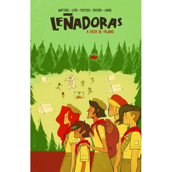 Leñadoras. A vista de pájaro