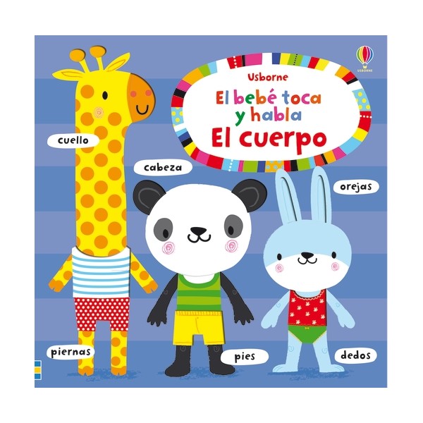 El bebe toca el cuerpo    usborne