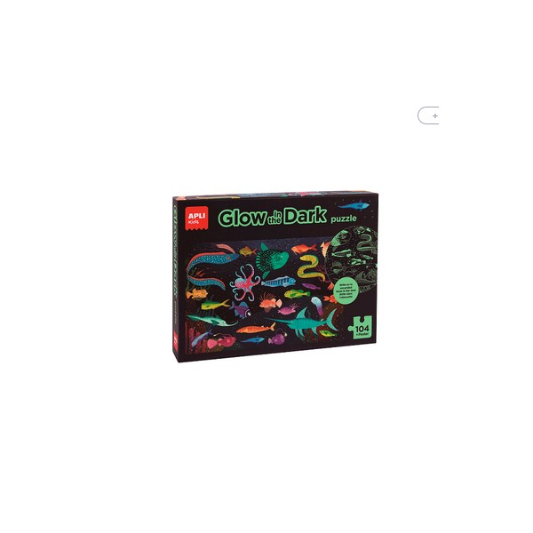 Jda puzzle glow in the dark oceano