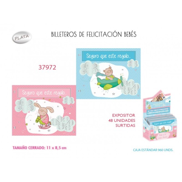 Tarjet billetero bebes c48 37972