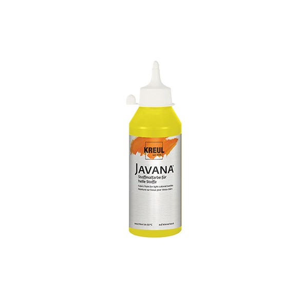 Pintura textil Javana 250 ml. Amarillo limon