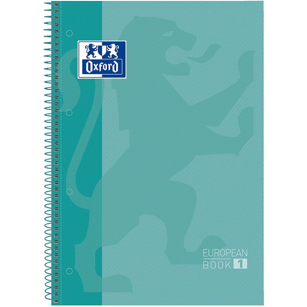 Cuaderno Oxford microperforado 80 h. OXFORD Verde