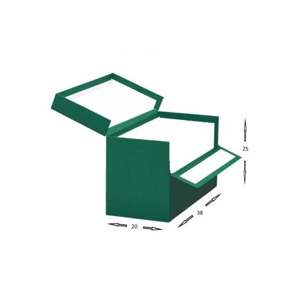 Caja transfer f 20cm verde 5002