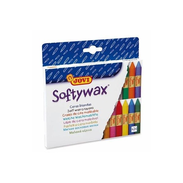 **Estuche de 24 ceras Jovi Softywax