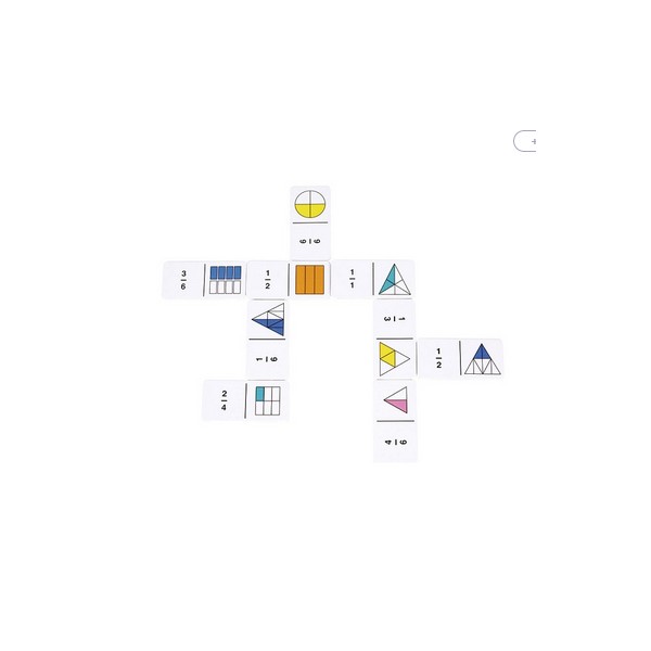Rainbow FractionÂ® Dominoes