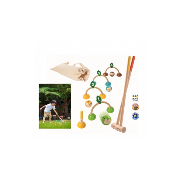 Jdtt juego de croquet plantoys