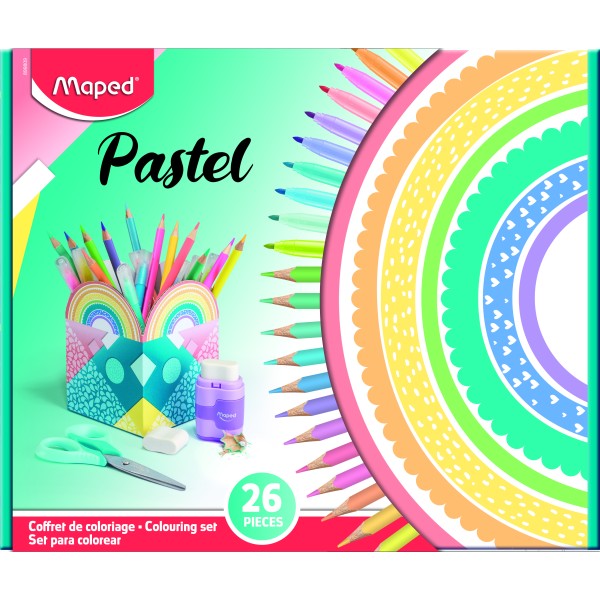 Kit coloreado maped pastel  899808