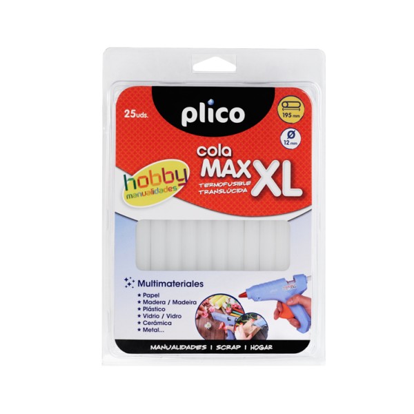 Blister 10 barritas Max 11,5 de cola Plico