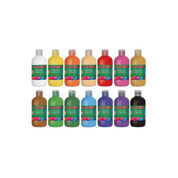 Pintura acrilica alpino 250ml bl