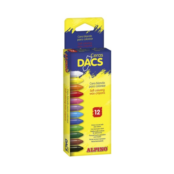 Estuche 12 ceras Dacs