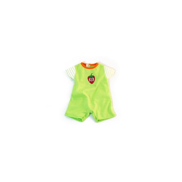 Jdmi ropa muñeco 40cm pijama verde