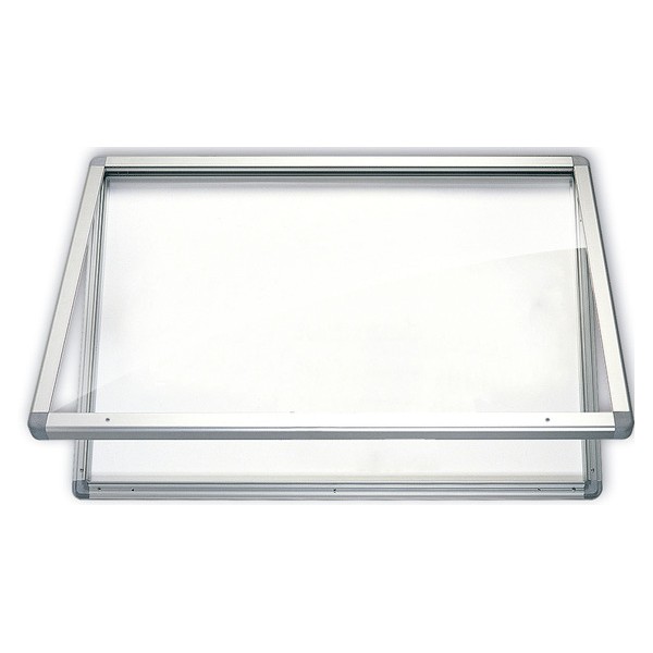 Vitrina exterior blanca horizontal 70x53  (4XA4)