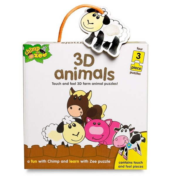 Jdcy puzzle 3d animales de granja **