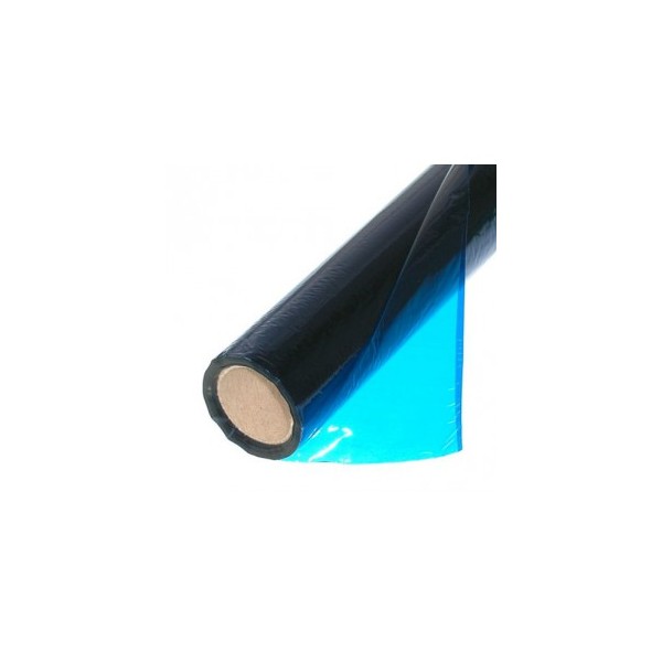 Rollo 25 h. papel celofan Azul