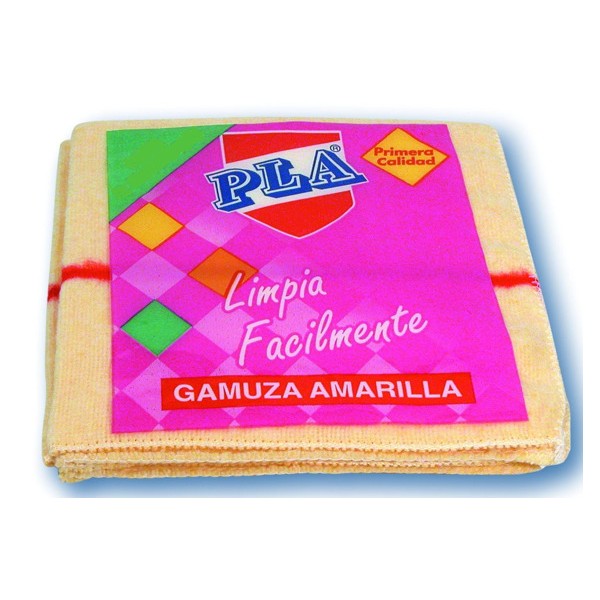 Bayeta polvo Amarilla bolsa 12 u.