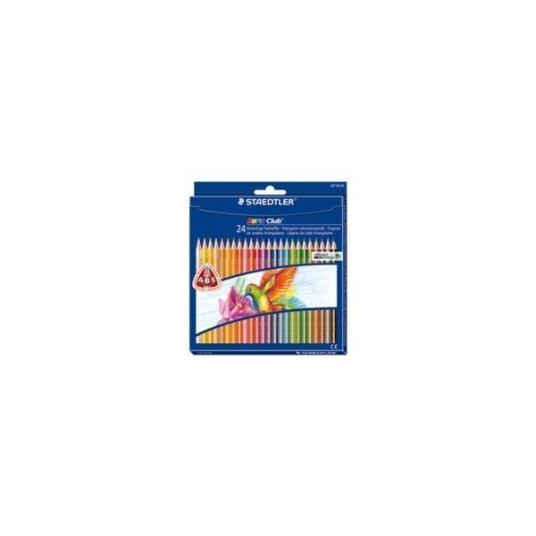 Estuche 24 lapices colores Staedtler Triplus Colour