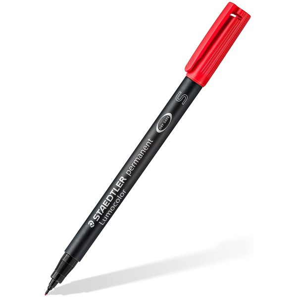 Rotulador Staedtler Lumocolor 313 Rojo