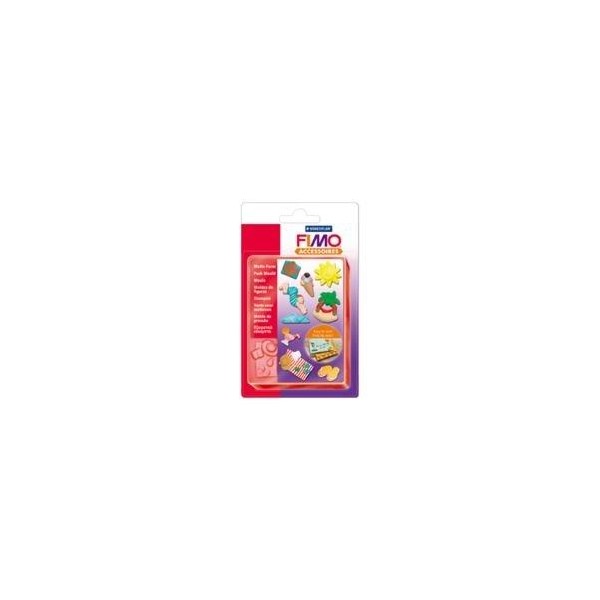 Molde fimo holiday 3x3cm p10