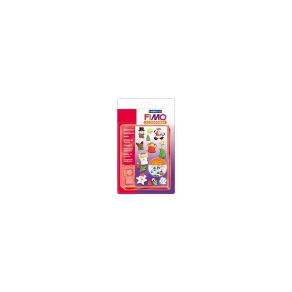 Molde fimo navidad 2x2cm p15