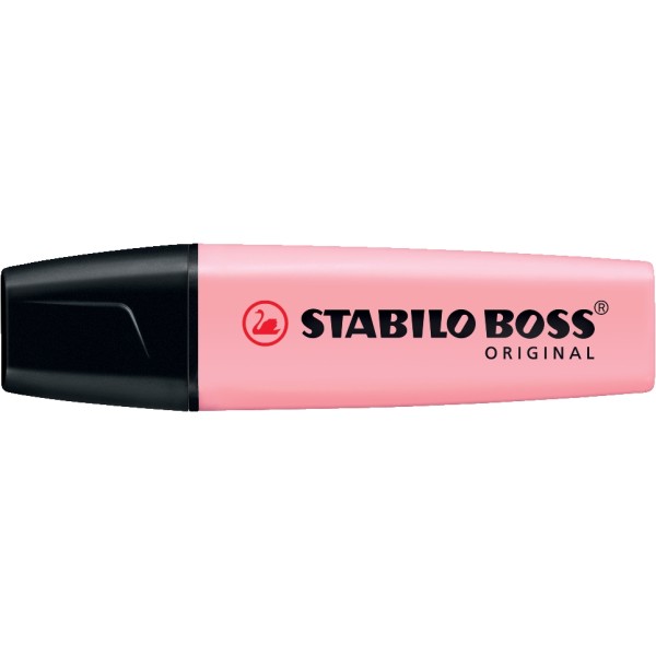 Marcador Stabilo Boss original pastel  Rosa