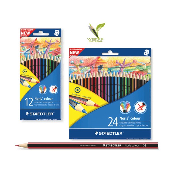 Estuche de 12 lapices de colores Staedtler Noris