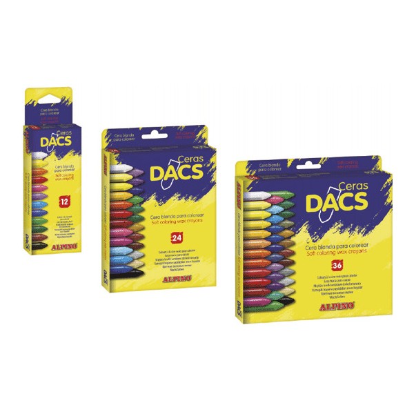 Estuche 12 ceras Dacs